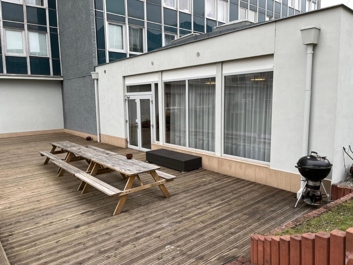 De Luxe Apartment, Wifi, Tv 65" Prag Exteriör bild